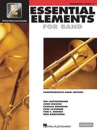 bokomslag Essential Elements for Band - Trombone Book 2 with Eei Comprehensive Band Method and Online Music Learning Tools Hal Leonard Music Instruction Book fo