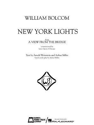 bokomslag New York Lights: From a View from the Bridge
