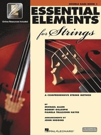 bokomslag Essential Elements for Strings Double Bass Book 1 W/Eei Beginner Bass Method Book with Online Le [With CD (Audio)]