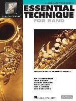 bokomslag Essential Technique for Band with Eei - Intermediate to Advanced Studies: Eb Alto Saxophone (Book/Online Audio)
