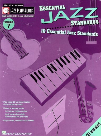 bokomslag Essential Jazz Standards vol 7 inkl cd