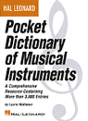 bokomslag Hal Leonard Pocket Dictionary of Musical Instruments