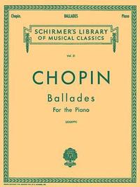 bokomslag Ballades: Schirmer Library of Classics Volume 31 Piano Solo