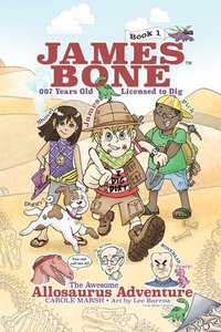 bokomslag The Awesome Allosaurus Adventure: James Bone Graphic Novel #1
