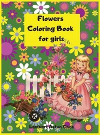 bokomslag Titlu - Flowers Coloring Book for girls