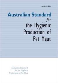 bokomslag Australian Standard for the Hygenic Production of Pet Meat