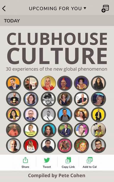 bokomslag Clubhouse Culture: 35 Experiences of the New Global Phenomenon