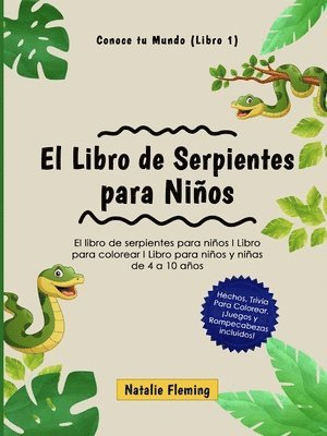 Natalie Fleming - Libro de Serpientes para Niños, Häftad