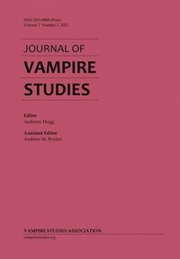 bokomslag Journal of Vampire Studies