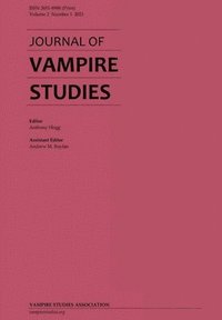 bokomslag Journal of Vampire Studies