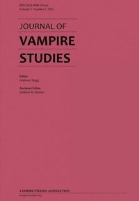 bokomslag Journal of Vampire Studies