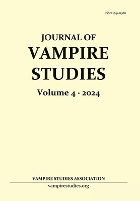 bokomslag Journal of Vampire Studies