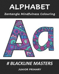 bokomslag ALPHABET Zentangle Mindfulness Colouring