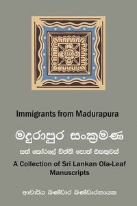 bokomslag Immigrants from Madurapura
