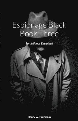 Espionage Black Book 1