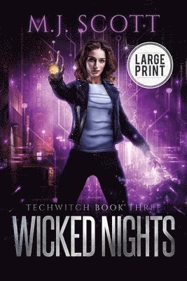 M. J. Scott - Wicked Nights Large Print Edition, Häftad