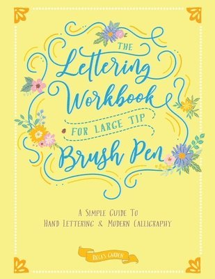Ricca's Garden - Lettering Workbook for Large Tip Brush Pen, Häftad