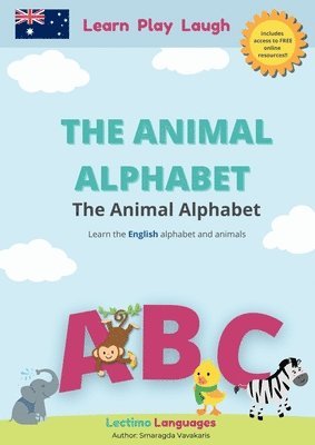 bokomslag Animal Alphabet in English