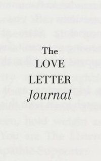 bokomslag Love Letter Journal