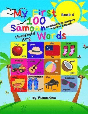 bokomslag My First 100 Samoan Household Item Words - Book 4