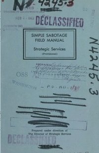 bokomslag Simple Sabotage Field Manual