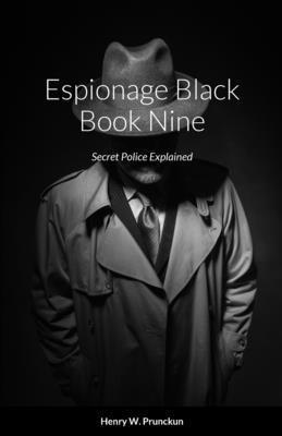 Espionage Black Book Nine 1