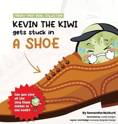 Kevin the kiwi gets stuck in a shoe