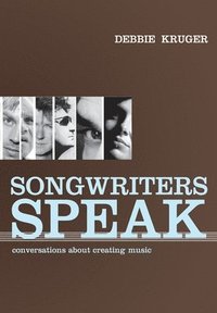 bokomslag Songwriters Speak