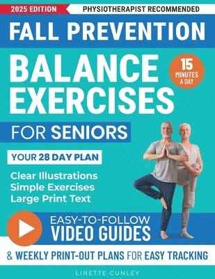 bokomslag Fall Prevention Balance Exercises For Seniors