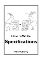 bokomslag How To Write Specifications