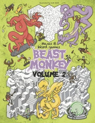 BEAST MONKEY volume 2 mazes and word games 1
