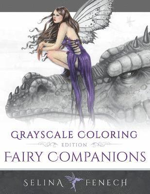 Fairy Companions - Grayscale Coloring Edition 1