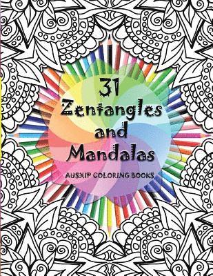 bokomslag 31 Zentangles and Mandalas