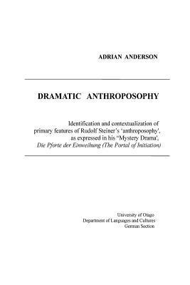 bokomslag Dramatic Anthroposophy