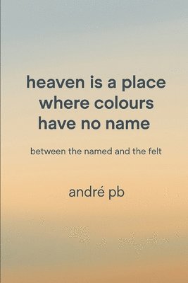 bokomslag Heaven Is a Place Where Colours Have No Name