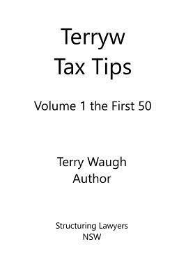 bokomslag Terryw Tax Tips: Volume 1