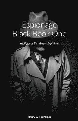 Espionage Black Book One 1