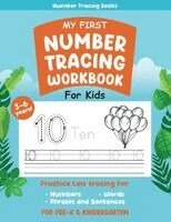 My First Number Tracing Workbook for Kids, Häftad
