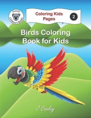 J. Cawley - Birds Coloring Book for Kids, Häftad