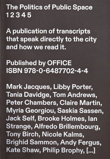 Tom Muratore - Politics of Public Space, Häftad