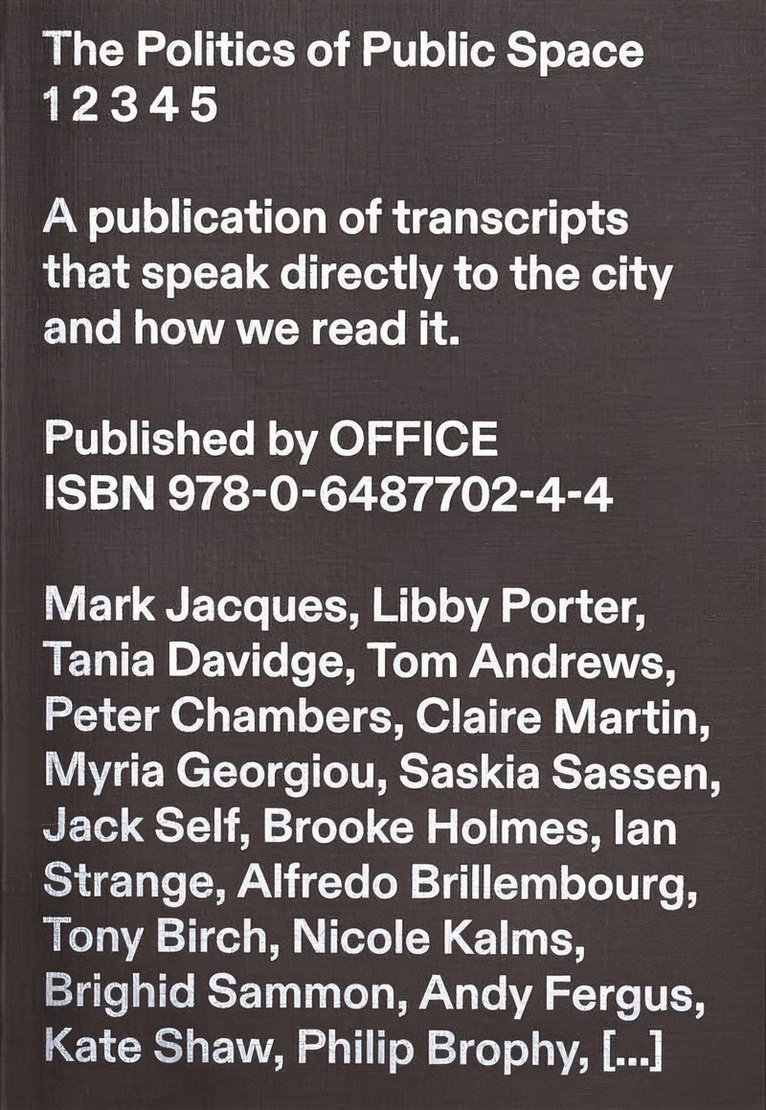 Tom Muratore - Politics of Public Space, Häftad
