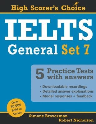 Simone Braverman, Robert Nicholson - IELTS 5 Practice Tests, General Set 7, Häftad