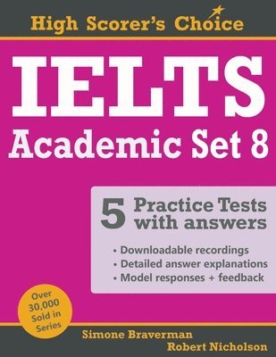 Simone Braverman, Robert Nicholson - IELTS 5 Practice Tests, Academic Set 8, Häftad