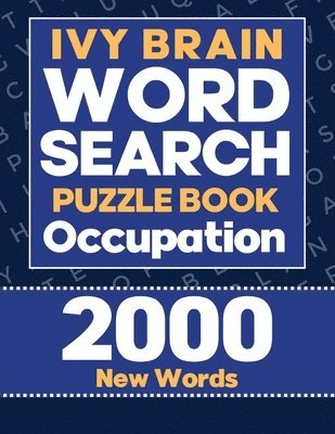 bokomslag Ivy Word Search Puzzle Book Occupation