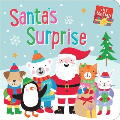 Santa's Surprise: Lift-The-Flap Board Book, Inbunden