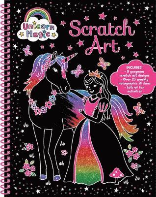 Unicorn Magic Scratch Art, Inbunden