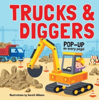 Pop Up Book - Trucks and Diggers, Inbunden
