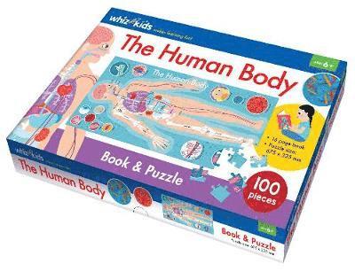 Human Body Book and Jigsaw Puzzle, Häftad