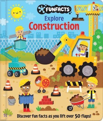 bokomslag Explore Construction: Lift-The-Flap Book: Board Book with Over 50 Flaps to Lift!