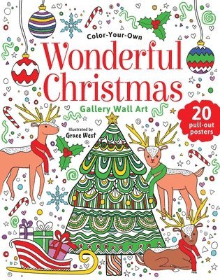 bokomslag Wonderful Christmas: Coloring Book